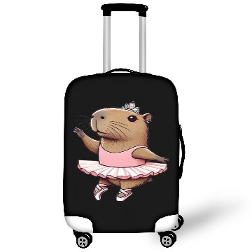 Discover Ballerina Capybara Ballet Dance Plié, Chassé Jetté Luggage Covers