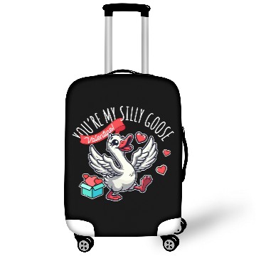 Discover You’re My Silly Goose – Funny Valentine Design Luggage Covers