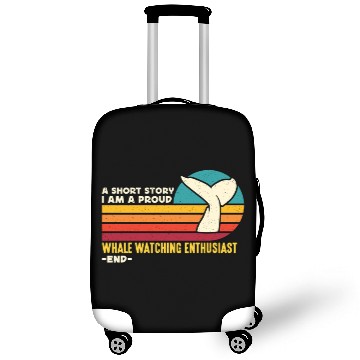 Discover Whale Watching A Short Story I Am Marine Biologist Luggage Covers