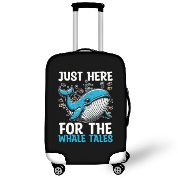 Discover Whale Watching Just Here For Marine Animal Sailing Luggage Covers
