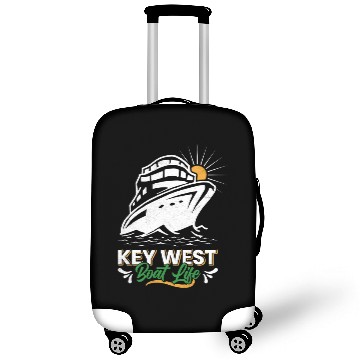 Discover KEY-WEST BOAT LIFE Sailing Florida Keys West Keys Luggage Covers