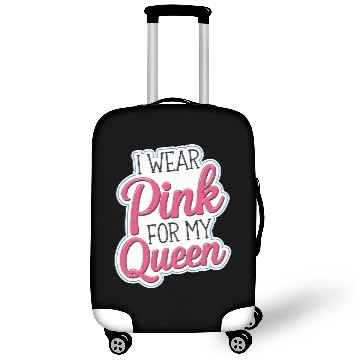 Discover I Wear Pink For My Queen 7 Luggage Covers