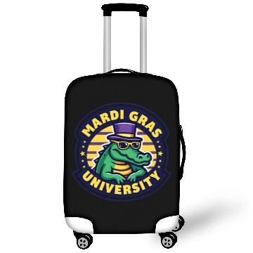 Discover Mardi Gras University Alligator Men's Mardi Gras Luggage Covers