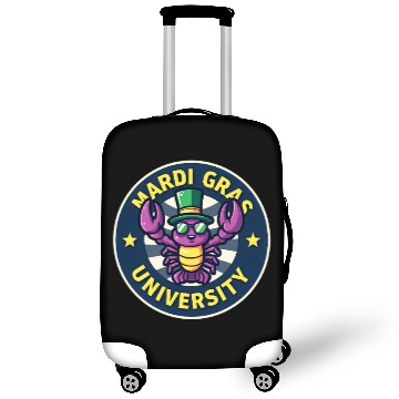 Discover Mardi Gras University Crawfish Men's Mardi Gras Luggage Covers