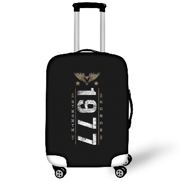 Discover Limited Edition 1977 Strength and Honor Birthday Luggage Covers