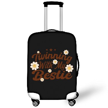 Discover Twinning With My Bestie Spirit Week Twin Day Luggage Covers