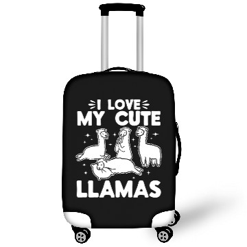 Discover Llama Lover Alpaca Lover - I love my cute Llamas Luggage Covers