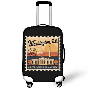 Discover Washington DC Souvenir and Political Gift Idea Luggage Covers