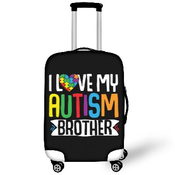 Discover Autism Awareness Gift Sister Brother Luggage Covers