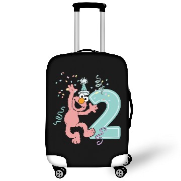 Discover Sesame Street Birthday Design With Elmo Two Years Luggage Covers