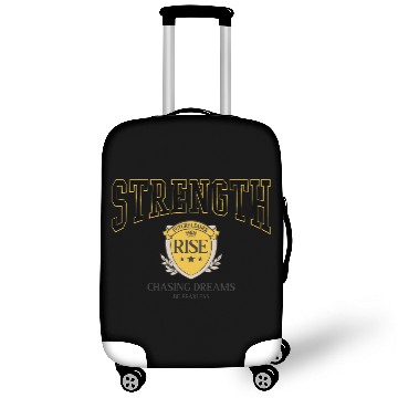 Discover College-Inspired Motivational Lettering Design Luggage Covers