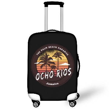 Discover Ocho Rios Jamaica - Tropical Paradise Luggage Covers