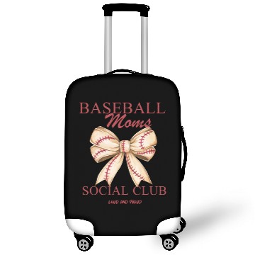 Discover Baseball Moms Soociial Clubb – Game Day Design Luggage Covers