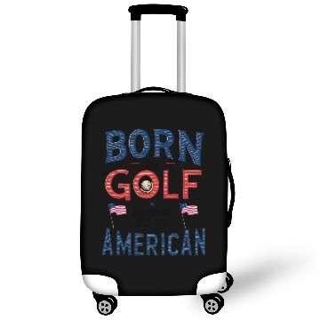 Discover Born to Golf, Proud to Be American - Patriotic Luggage Covers