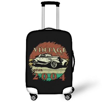 Discover 21st birthday Classic Car - Vintage since 06/2004 Luggage Covers