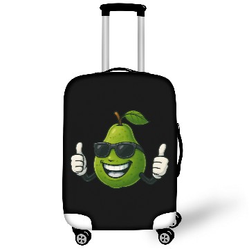 Discover Cute cartoon pear guava fruit summer joy Luggage Covers