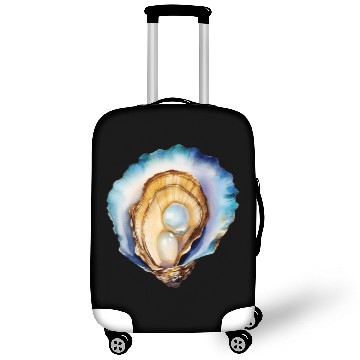 Discover Watercolor Oyster Shell Luggage Covers