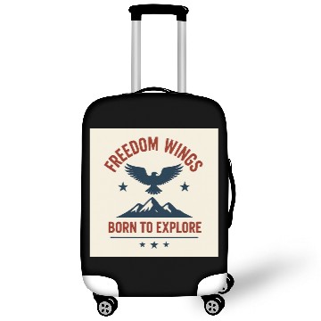 Discover “United & Free – American Spirit” Luggage Covers