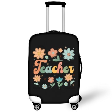 Discover Teacher Wildflower Floral Teacher Luggage Covers