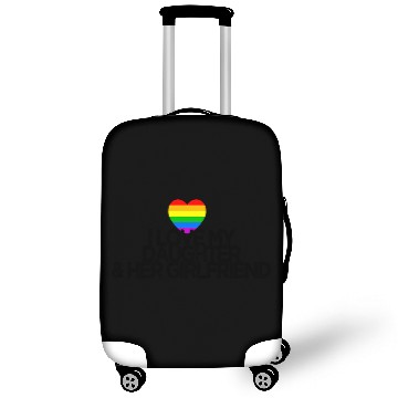 Discover I love my daughter & her girlfriend gay rights Luggage Covers