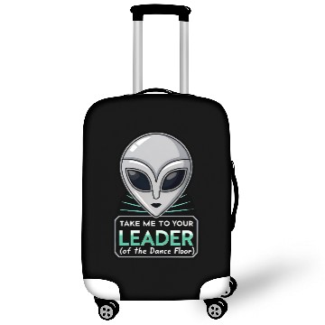 Discover Take Me To Your Leader Alien Rave Retro 2000s Y2K Luggage Covers