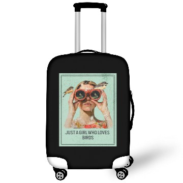 Discover Just a Girl who loves Birds - Birdwatching Luggage Covers