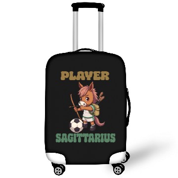 Discover Soccer Player Sagittarius Zodiac Sign Soccer Luggage Covers