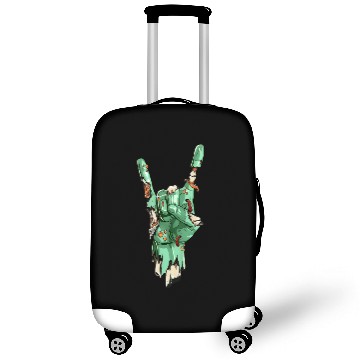 Discover Zombie Hand Rock Sign Zombies Horror Halloween Luggage Covers