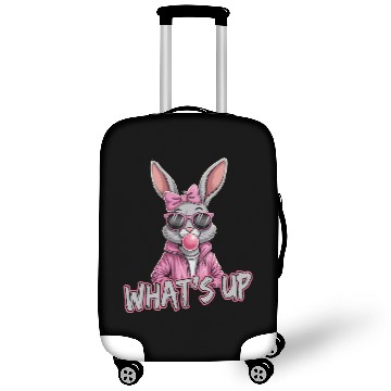 Discover Cool Bunny What's Up Street Style Vibe Luggage Covers