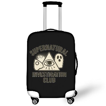 Discover Supernatural Investigation Club Emblem Luggage Covers