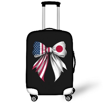 Discover Coquette Bow Japan Roots Heritage Japanese Pride Luggage Covers