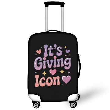 Discover Colorful Heart and Star Themed Giving Icon Luggage Covers