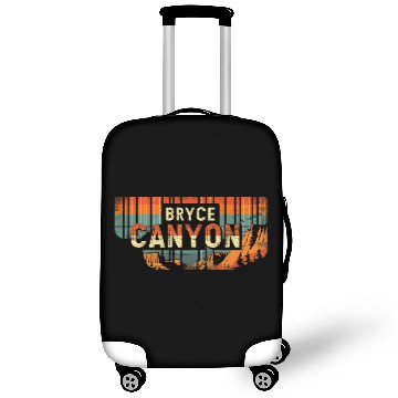 Discover Bryce Canyon US National Park Vintage Luggage Covers