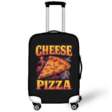 Discover Cheese Pizza Favorite Food Weird 90s Cheese Pizza Luggage Covers