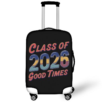 Discover Class of 2026 Good Times Vintage Style Senior Luggage Covers