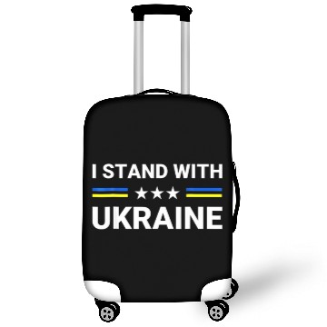 Discover Ukraine I Stand With Ukraine Flag Support Ukraine Luggage Covers