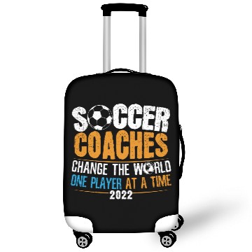Discover Soccer Coach Appreciation Quote 2022 Sleeveless Luggage Covers