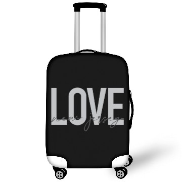 Discover Modern, simple, cool, urban design Love New Jersey Luggage Covers