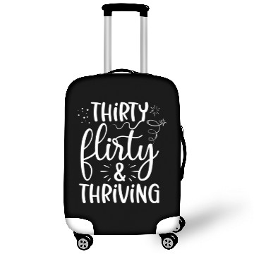 Discover Thirty Flirty And Thriving - Funny Thirty Year Old Luggage Covers