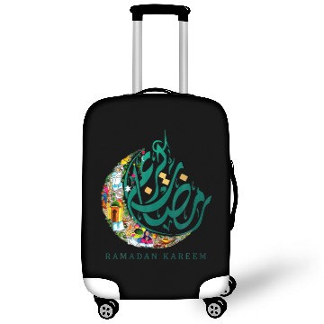 Discover Ramadan Mubarak Kareem, Happy Ramadan Karim 2022 Luggage Covers