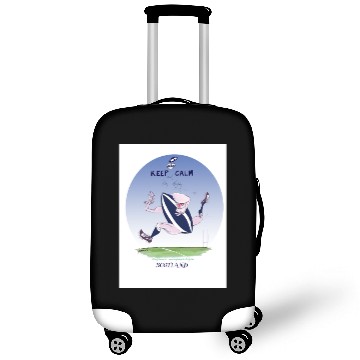 Discover scotland rugby, tony fernandes Luggage Covers