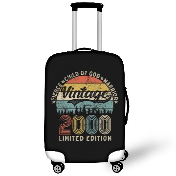 Discover 21St Birthday Gift For Her Him Vintage 2000 Limite Luggage Covers