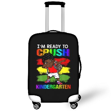 Discover I'm Ready To Crush Kindergarten Black Boy Back To Luggage Covers