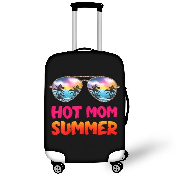 Discover Hot Mom Summer Beach Leopard Sunglasses Mother's D Luggage Covers