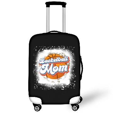 Discover Funny Bleached Basketball Game Day Vibes Basketbal Luggage Covers