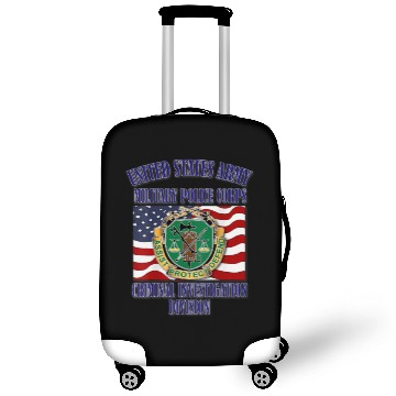 Discover U.S. Army Military Police CID (Back Design) Luggage Covers