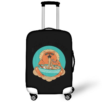 Discover Ramen Monster - Anime Animals - Cat Japanese Aesth Luggage Covers