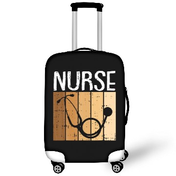 Discover Nurse Stethoscope Black History Month BLM Melanin Luggage Covers