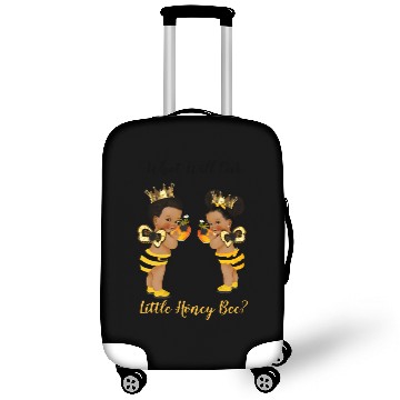 Discover What Will Our Little Honey Bee? Gender Reveal Luggage Covers
