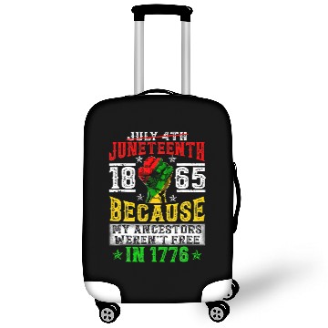 Discover Junenth Black History Pride African American Freed Luggage Covers